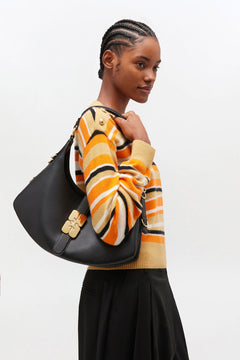 Kat Small Gold - Black