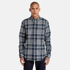 Ls Heavy Flannel Check Shirt Regular - Dark Sapphire Yd