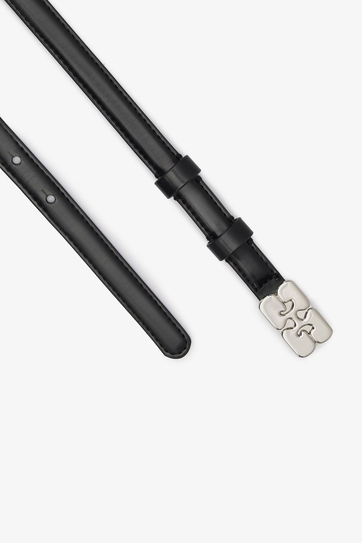 Kat Belt Small Patent - Black