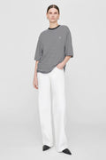 Bo Tee - Black And White Stripe