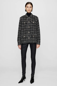Corey Jacket - Metallic Plaid