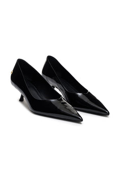 Hilda Pumps - Black Patent