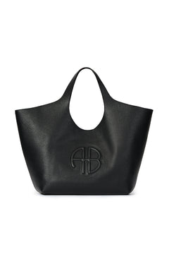 Lili Tote - Black Pebbled