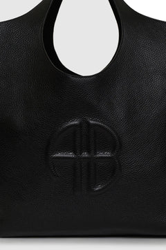 Lili Tote - Black Pebbled