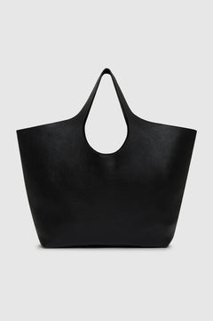 Lili Tote - Black Pebbled
