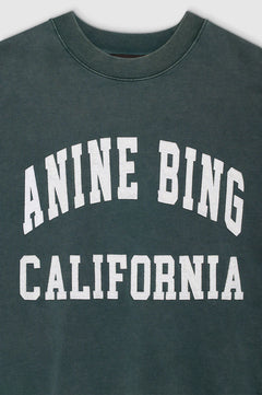 Miles Sweatshirt Anine Bing - Washed Dark Sage