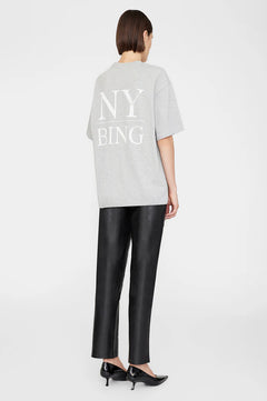 Myers Tee Serif Ny - Washed Heather Grey