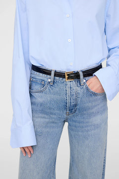 Nicola Belt - Black Patent