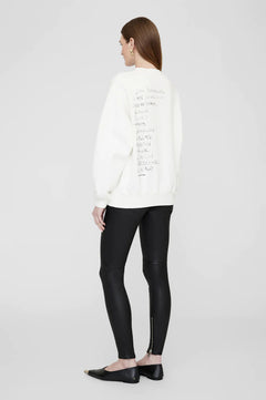 Ramona Sweatshirt Doodle - Ivory