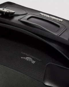 11 Inch Kiev Smooth Leather Satchel - Black