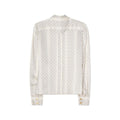 Anita  Blouse - Ecru/Black