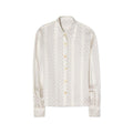 Anita  Blouse - Ecru/Black