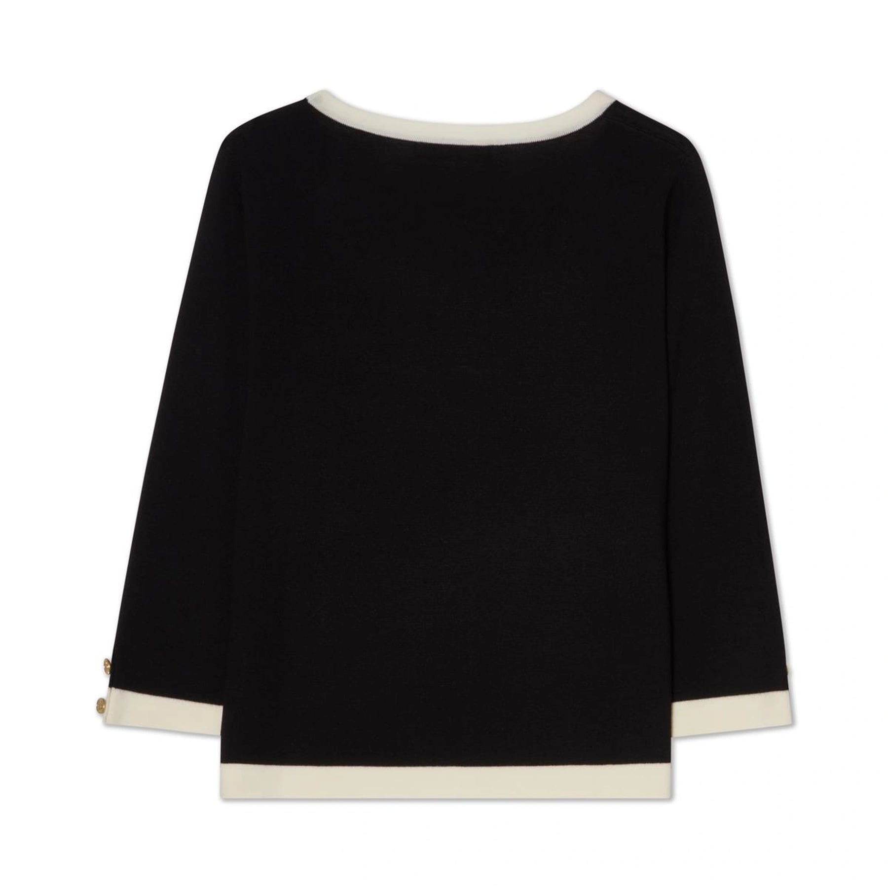 Helen Top - Black/Ecru