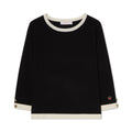 Helen Top - Black/Ecru