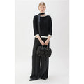 Helen Top - Black/Ecru