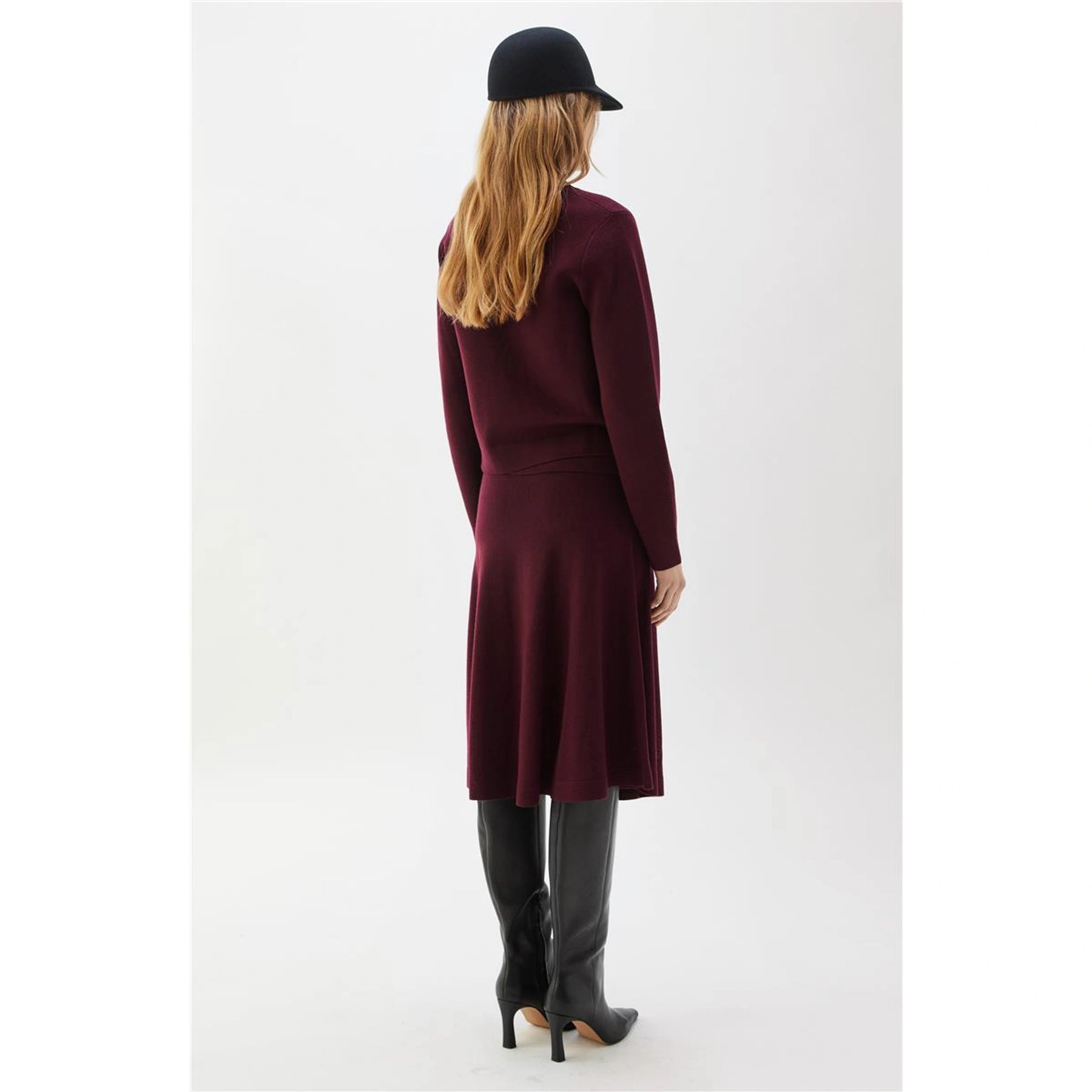 Aria Cardigan - Bordeaux