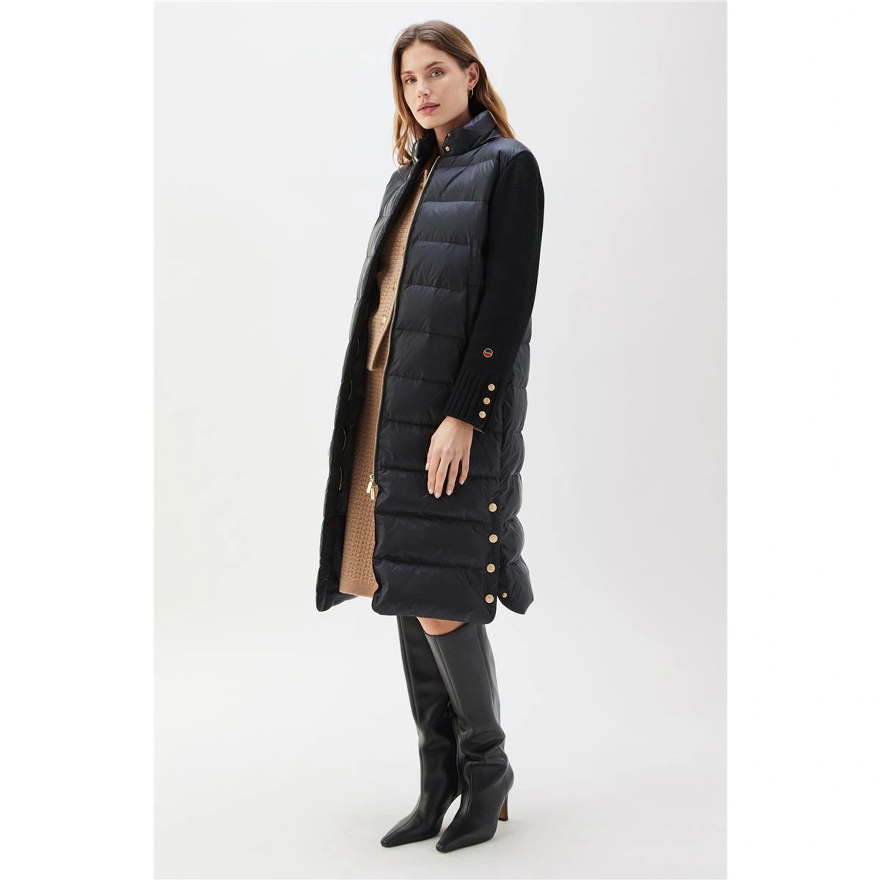 Celia Down Coat - Black