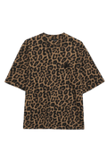 Avi Tee - Black And Brown Leopard