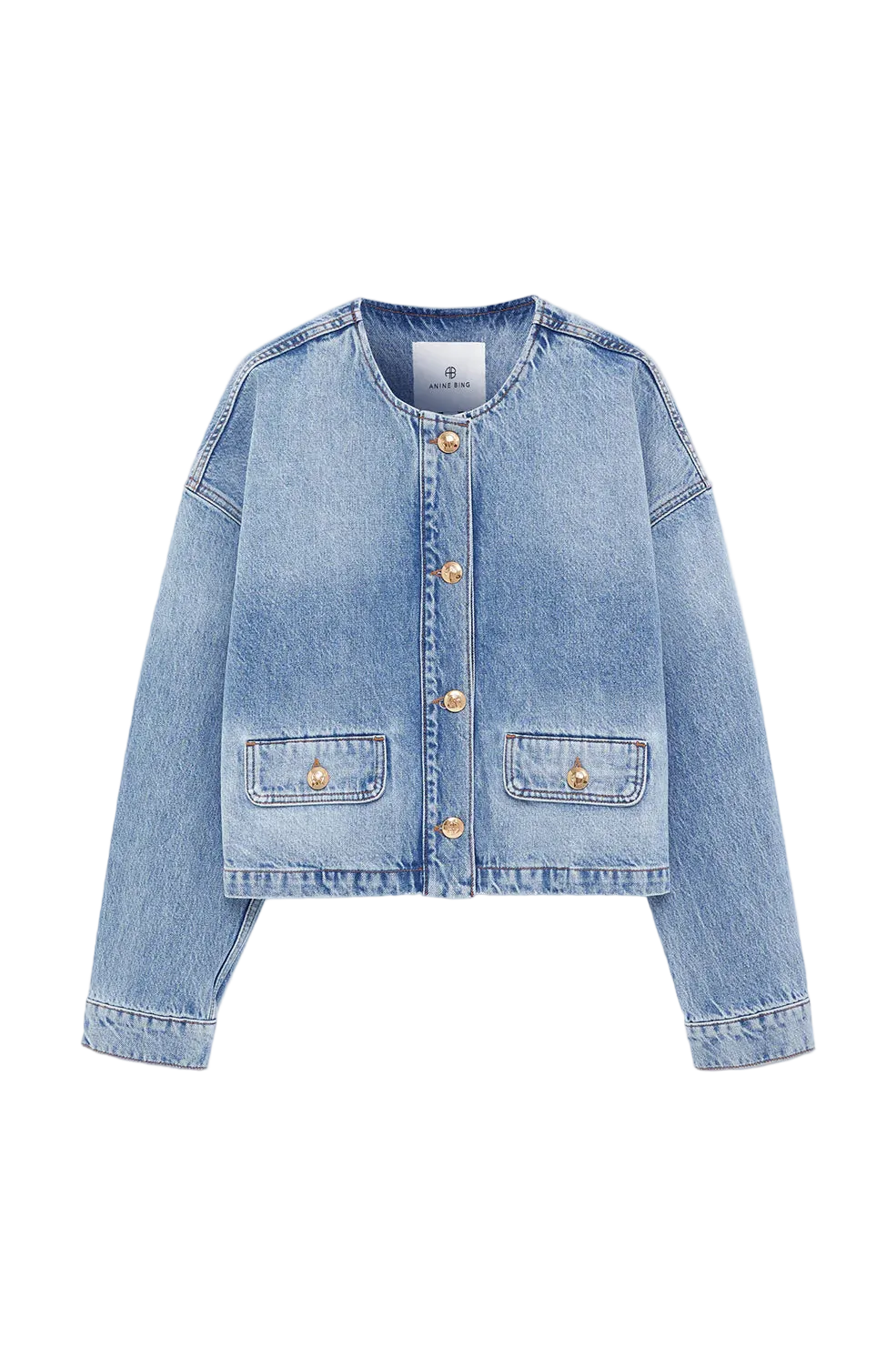 Blanche Jacket - Caspian Blue