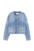 Blanche Jacket - Caspian Blue