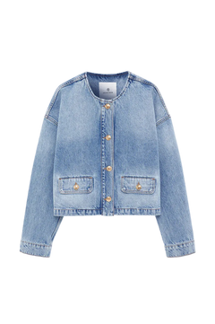 Blanche Jacket - Caspian Blue