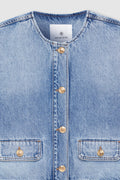 Blanche Jacket - Caspian Blue
