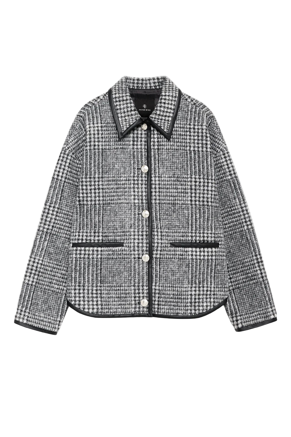 Camden Jacket - Black And Grey Check