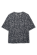 Cohen Tee - Grey Leopard