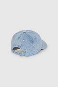 Jeremy Baseball Cap Ab - Bleached Blue Denim