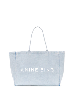 Leo Denim Tote - Lucid Blue
