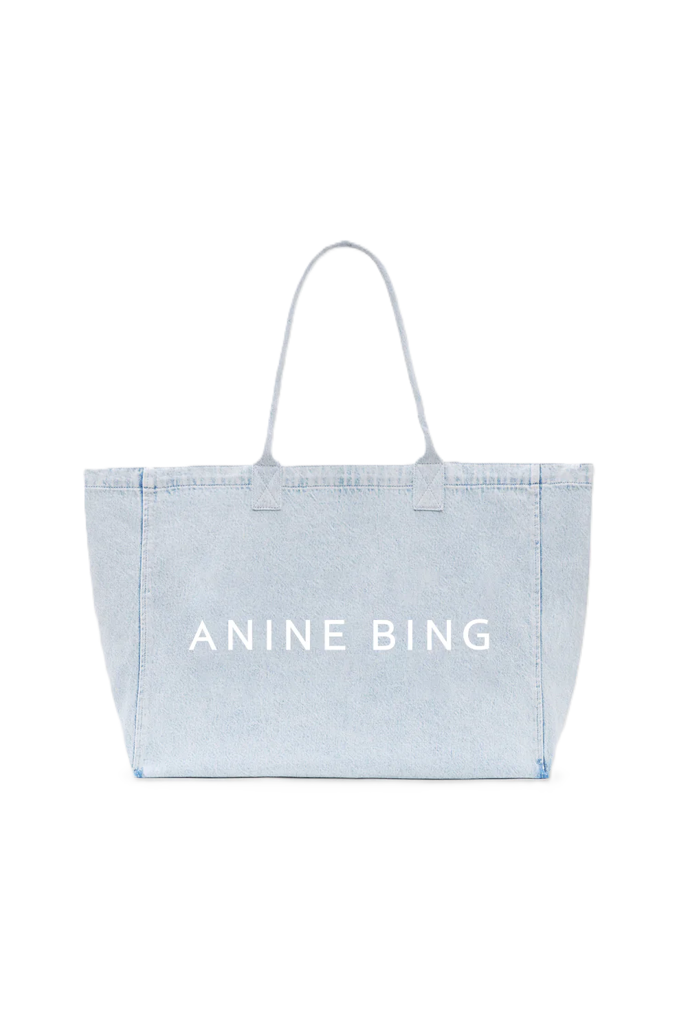 Leo Denim Tote - Lucid Blue