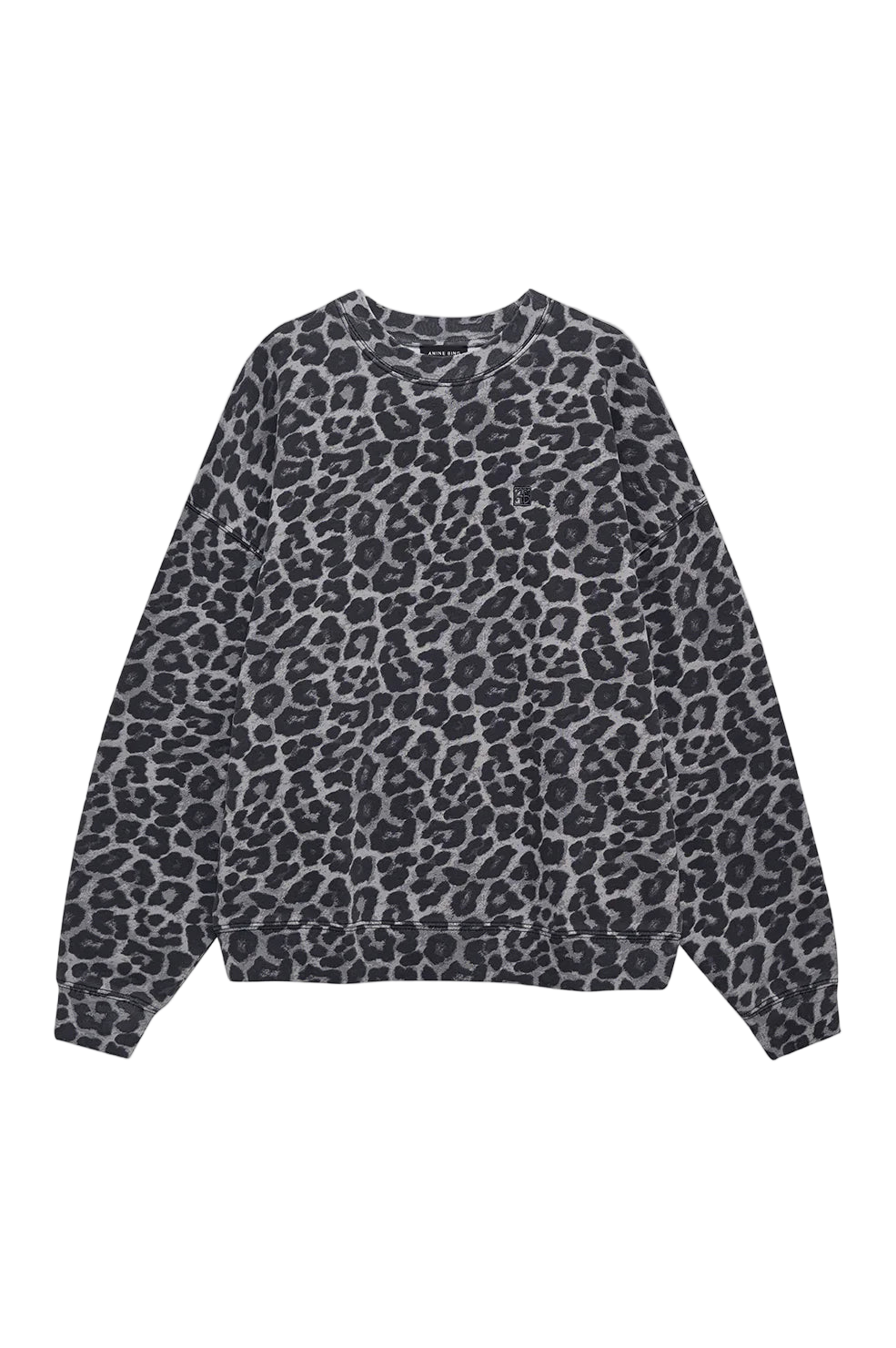 Miles Sweatshirt - Grey Leopard