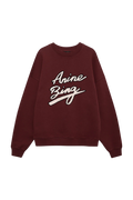 Miles Sweatshirt Chenille Signature - Cabernet