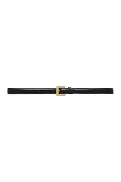 Nicola Belt - Black Patent