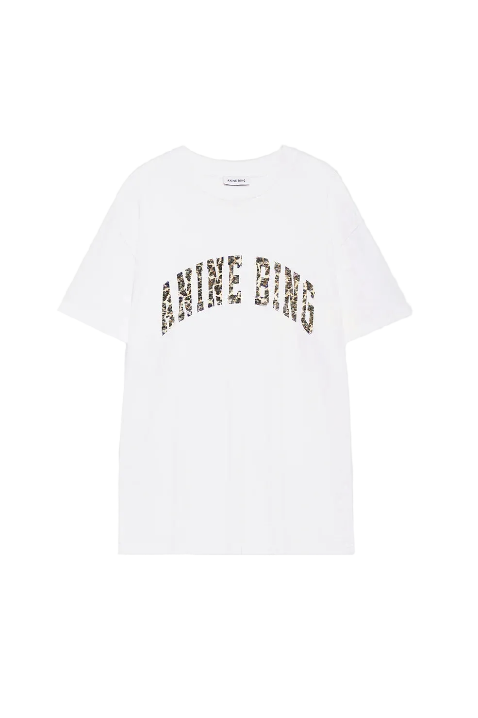 Walker Tee Anine Bing Leopard - Ivory