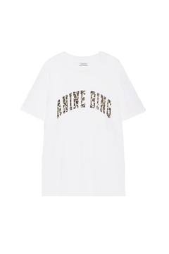 Walker Tee Anine Bing Leopard - Ivory