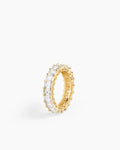 Eternity Emerald Ring - Gold