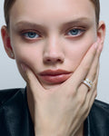 Half Emerald Ring - Gold