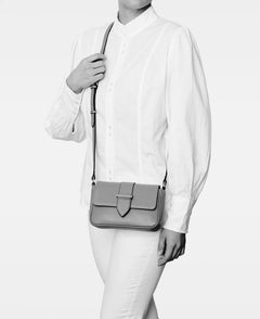 April Small Crossbody Bag - Cognac