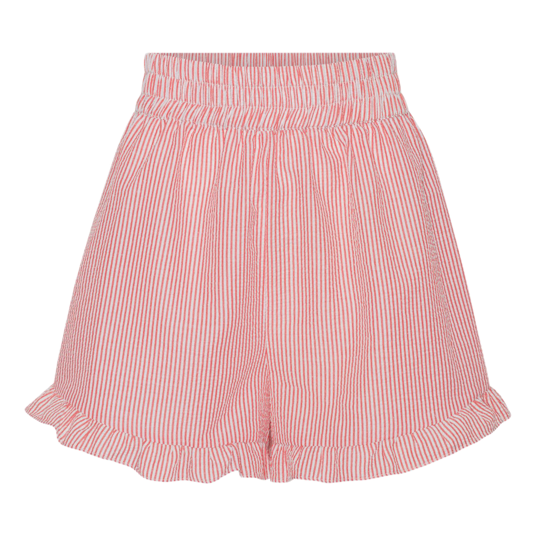 Sonja Shorts - Red/White