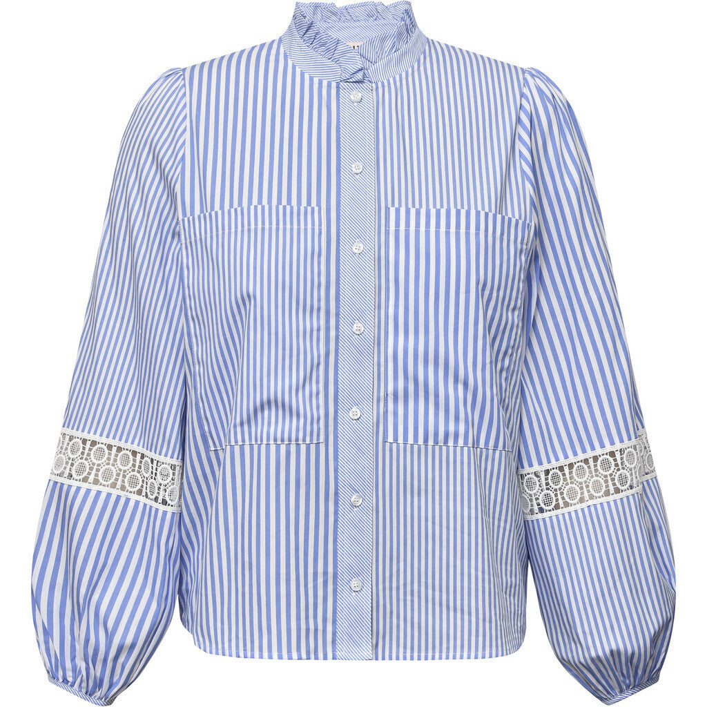 Tiffany Stripe Shirt - Light Blue – VILLOID