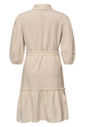 Linen Dress - Light Sand