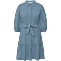 Linen Dress - Dusty Blue