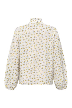 Tiffany Shirt - White/Yellow