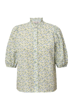 Tiffany Short Sleeve Shirt - Blue/Green