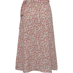 Peony Wrap Skirt - Rose/Pink