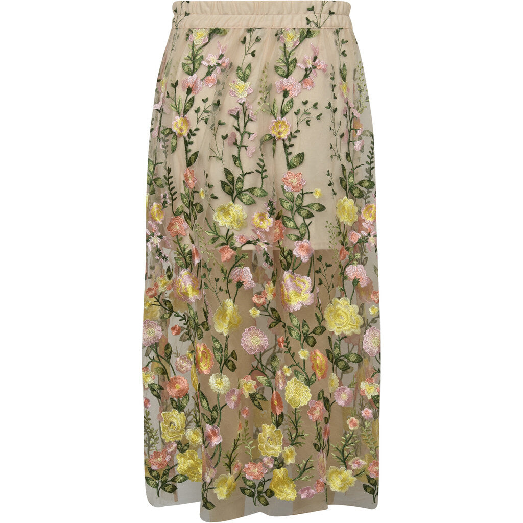 Fuschia Skirt - Sand/Yellow