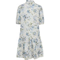 Grete S/S Dress - White/Blue