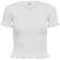 Fabi Knit Top - White