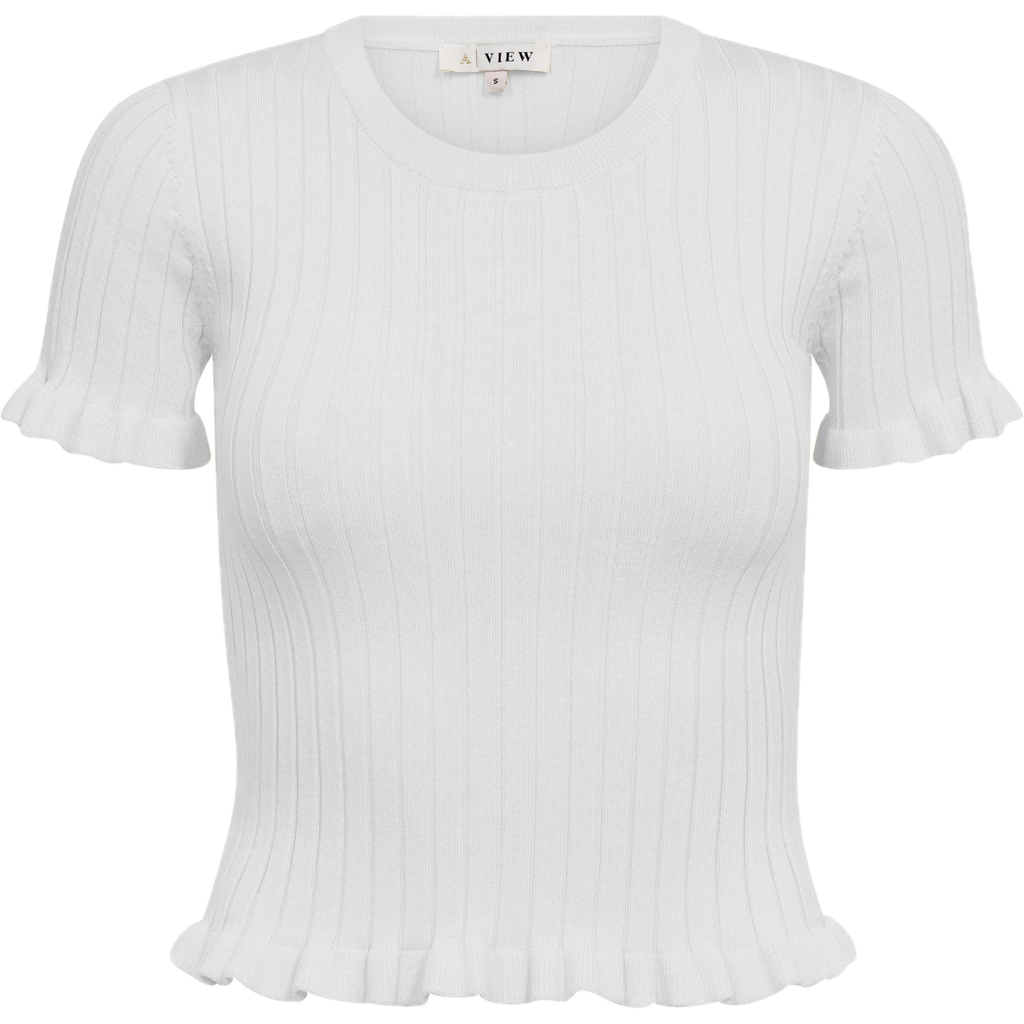 Fabi Knit Top - White